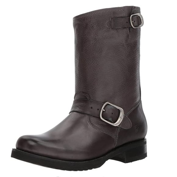 Frye Shoes - Frye Veronica Short Slouch Tall Boots Smoke, size 8